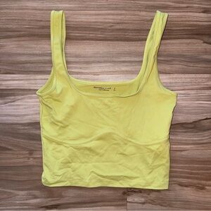 Abercrombie and fitch small lime green tank top